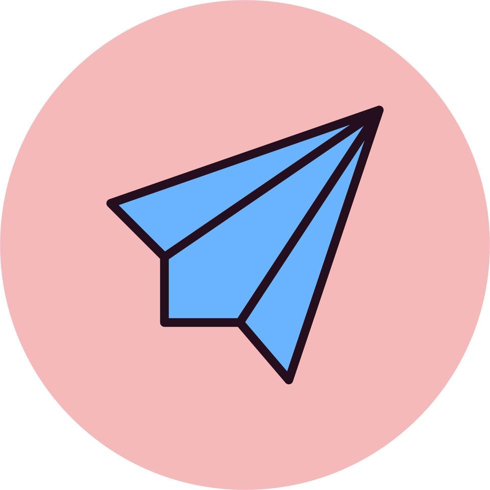 Paper Plane Vector Icon