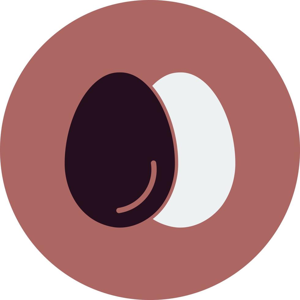 icono de vector de huevos