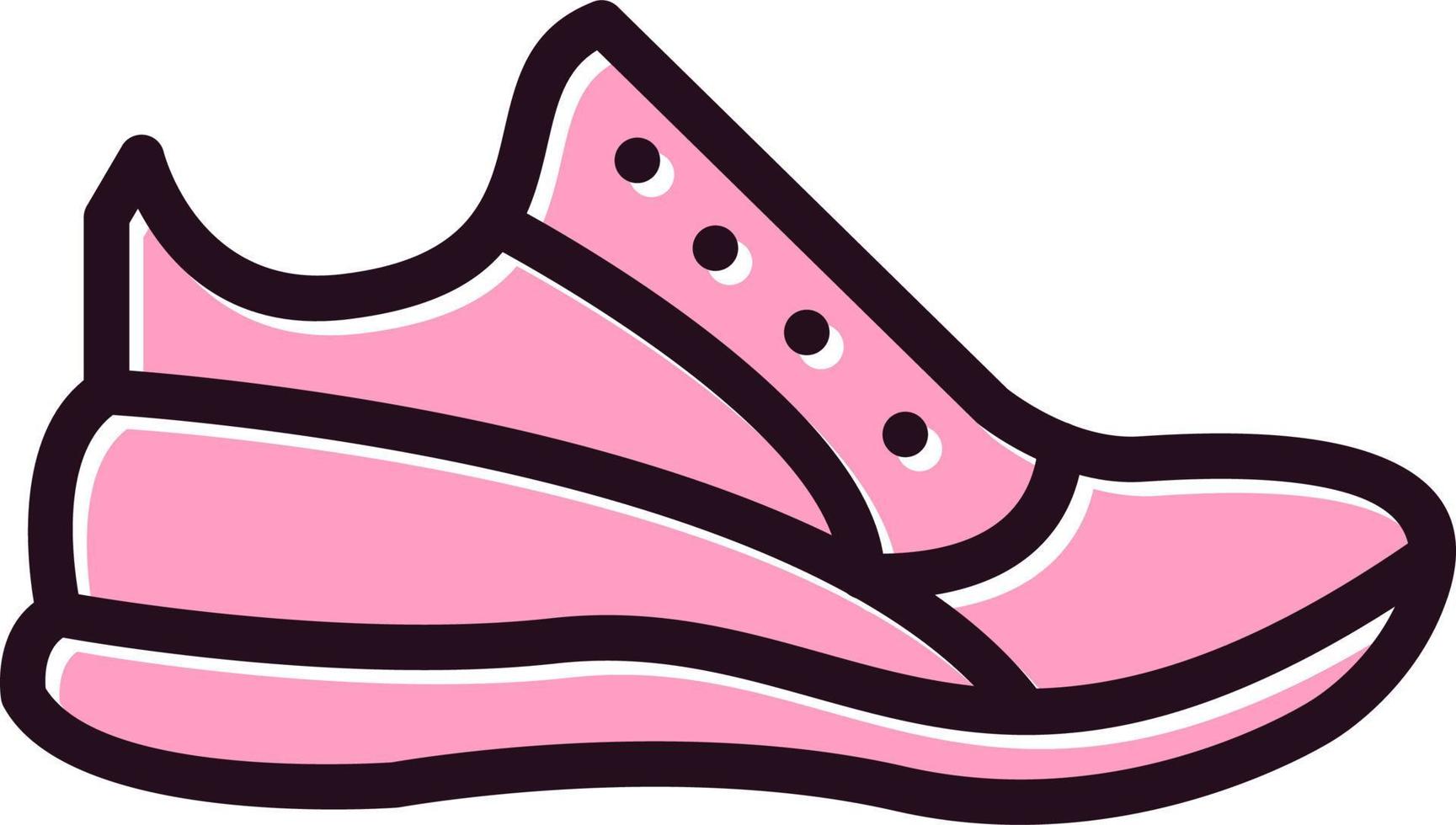 Running Shoes Vector Icon