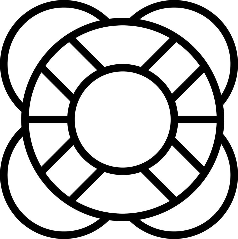 Lifesaver Vector Icon