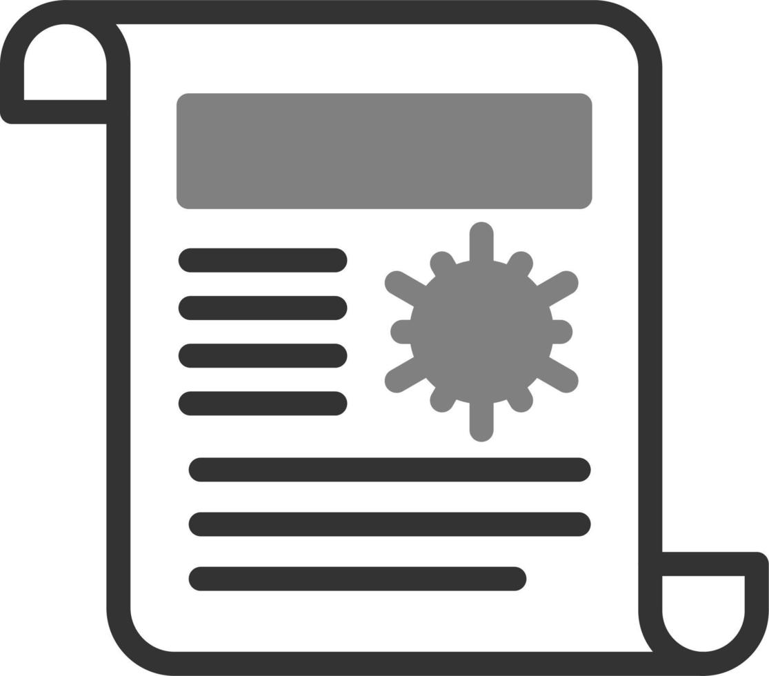 Covid Report Vector Icon