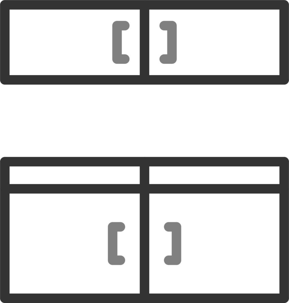 Kitchen Cabinet Vector Icon