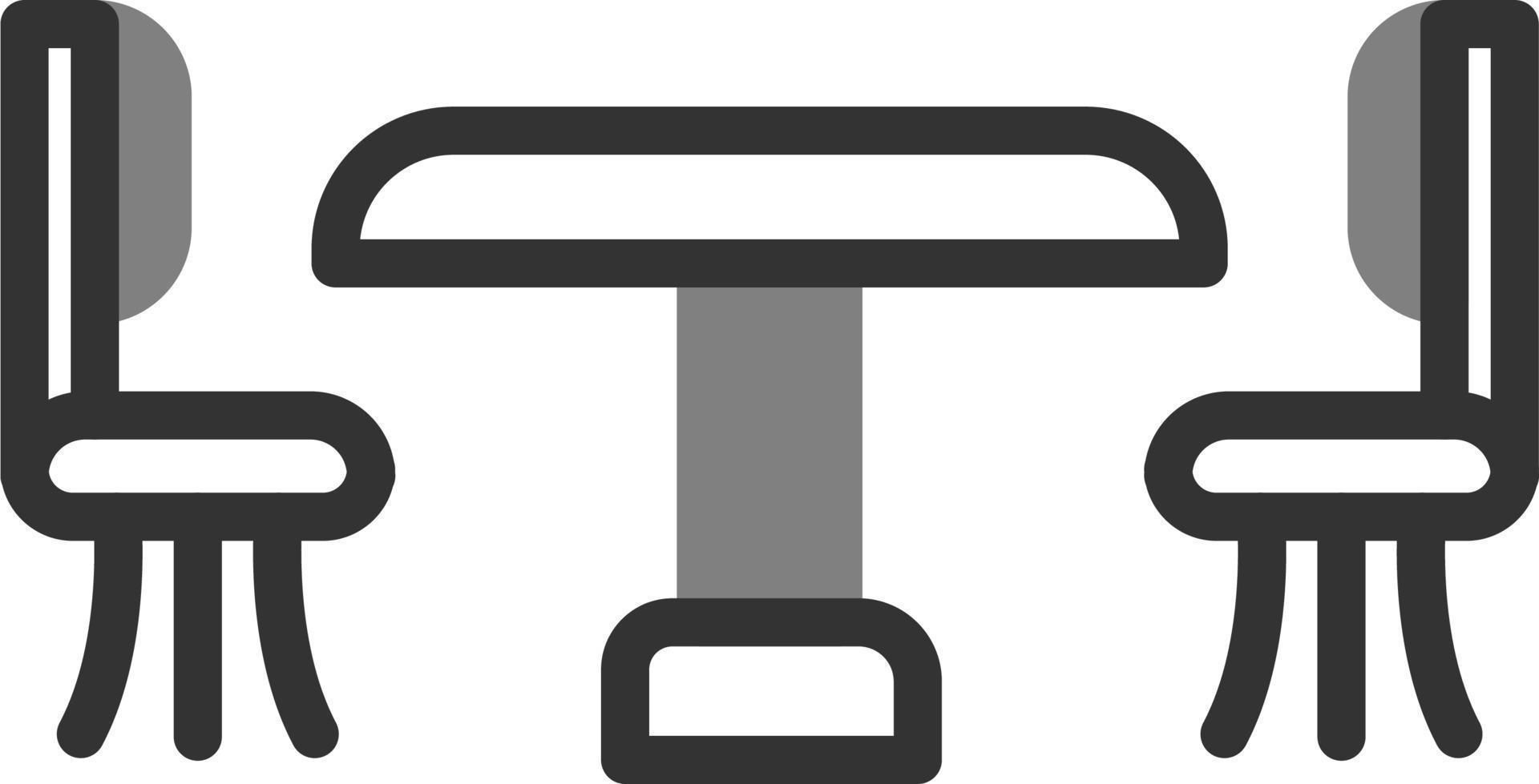 Dinner Table Vector Icon