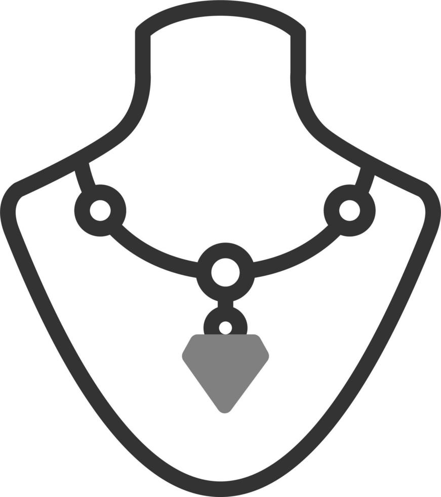 icono de vector de collar