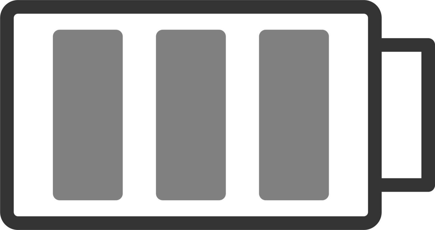 Full Battery Vector Icon