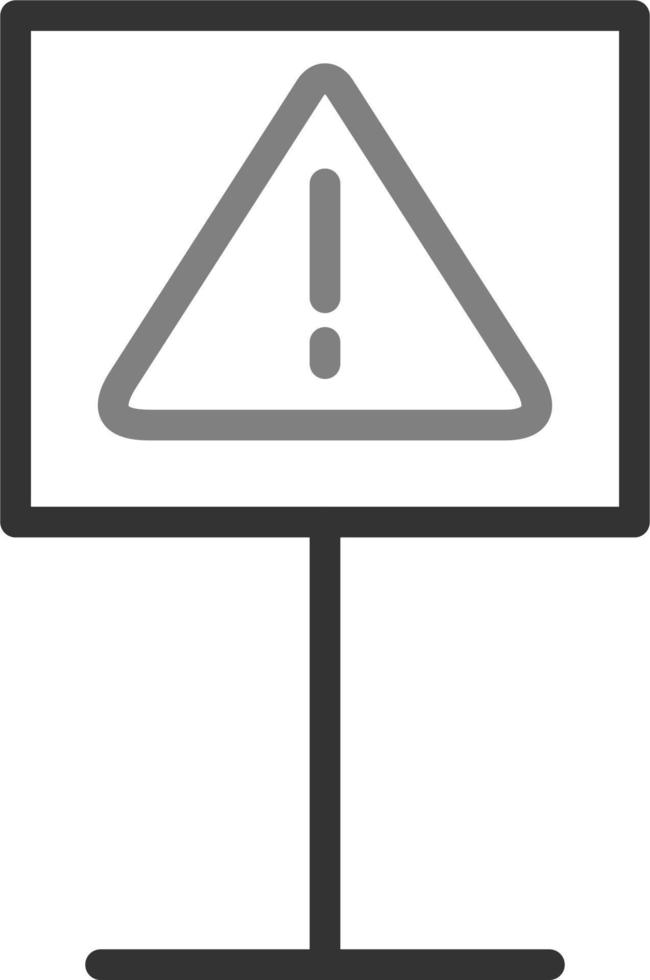 Danger Sign Vector Icon