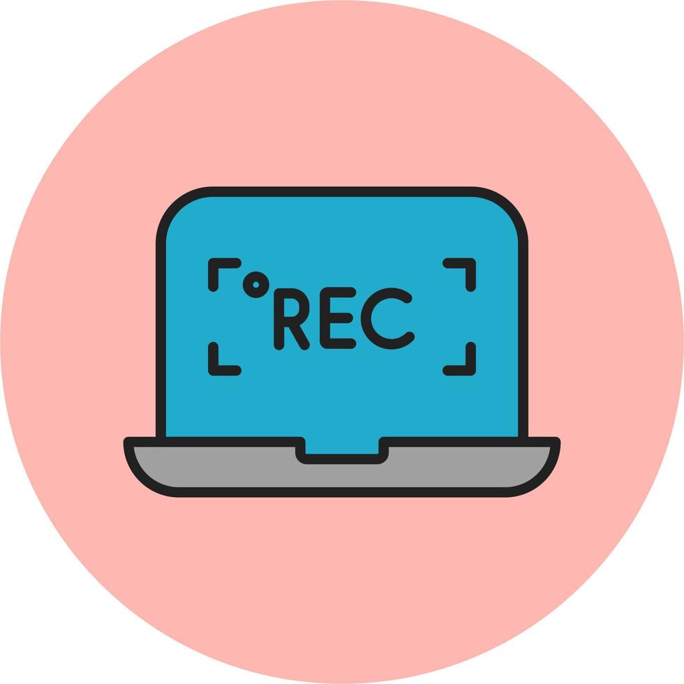 Recording Vector Icon