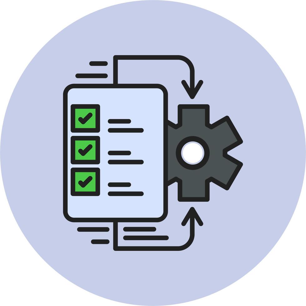 Workflow Vector Icon