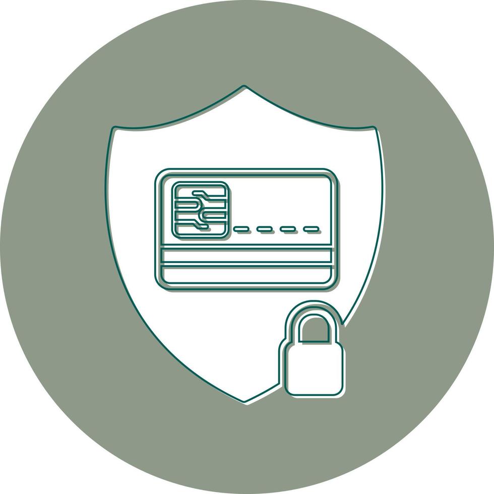 Card Security Vector Icon