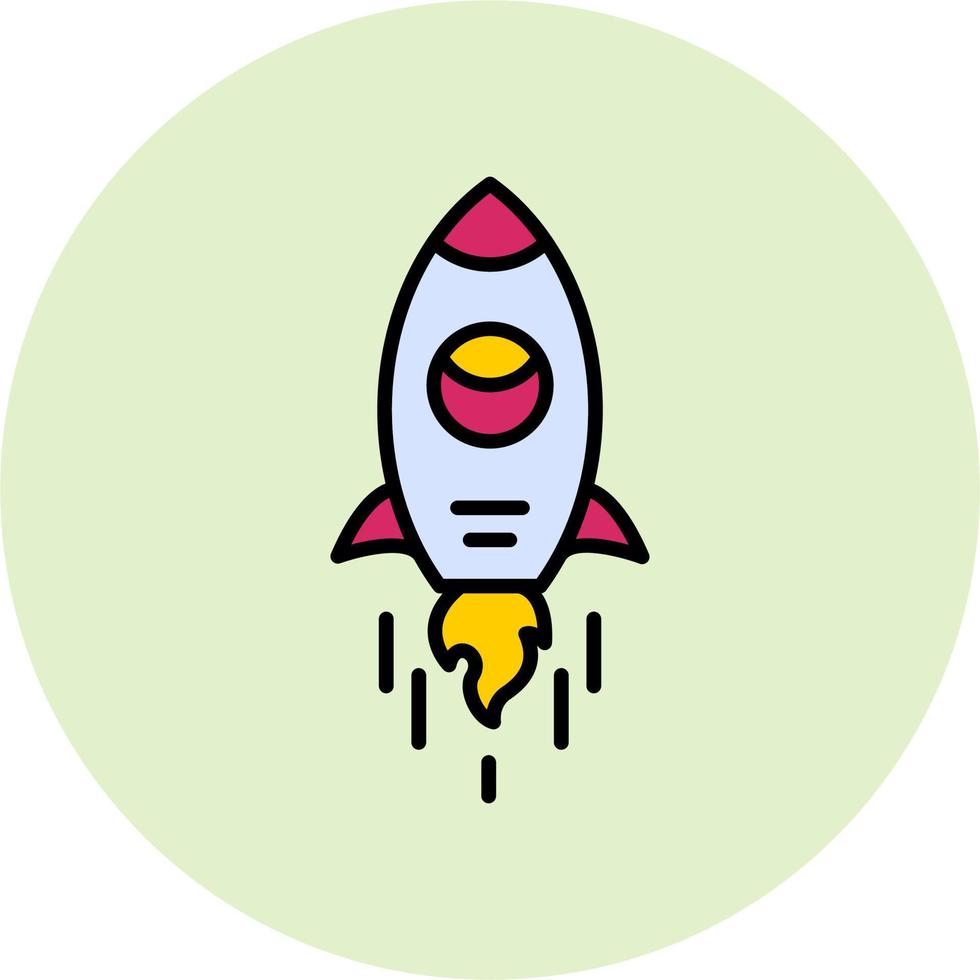 Spaceship Vector Icon