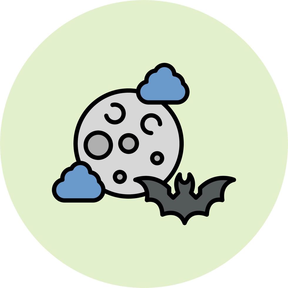 Moon Vector Icon