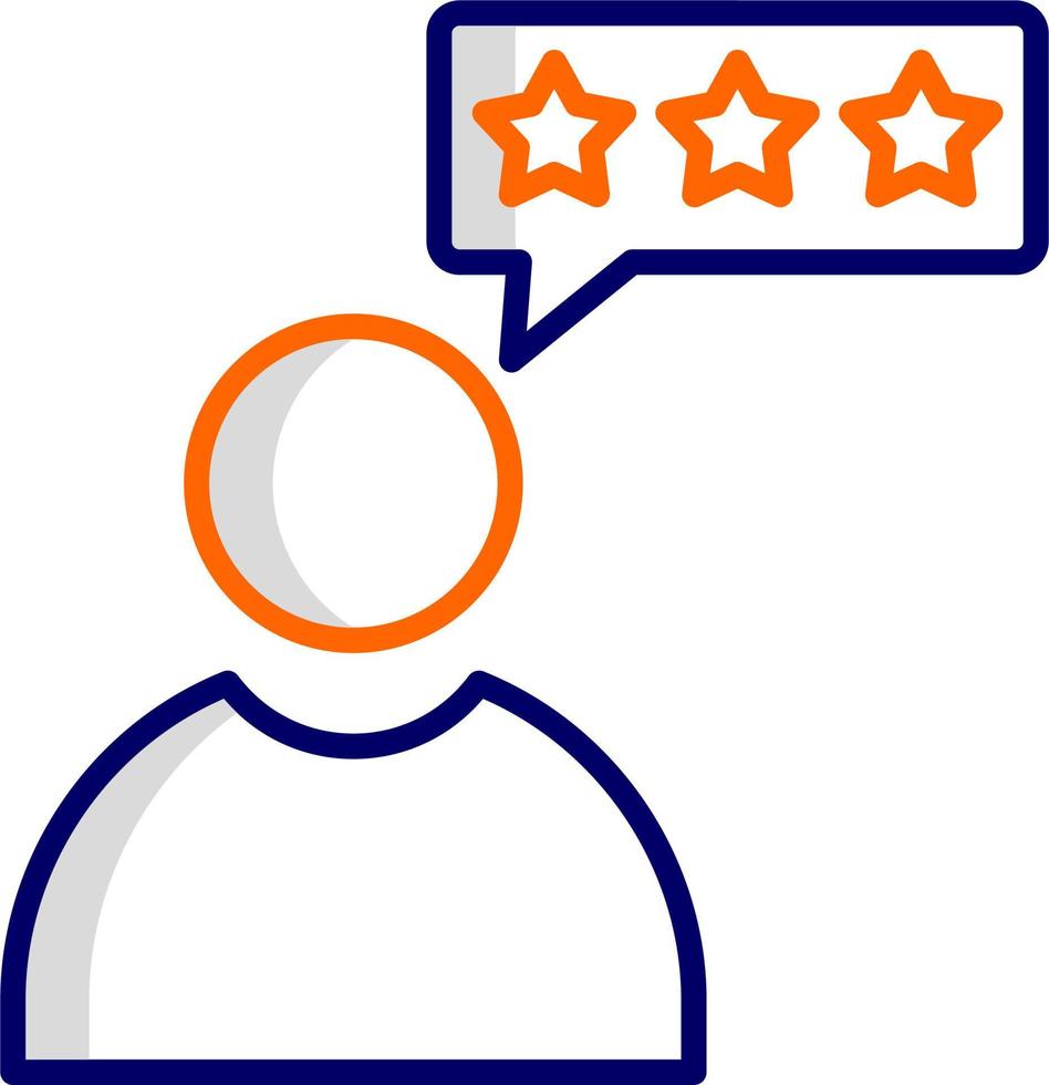 Customer Review Vector Icon