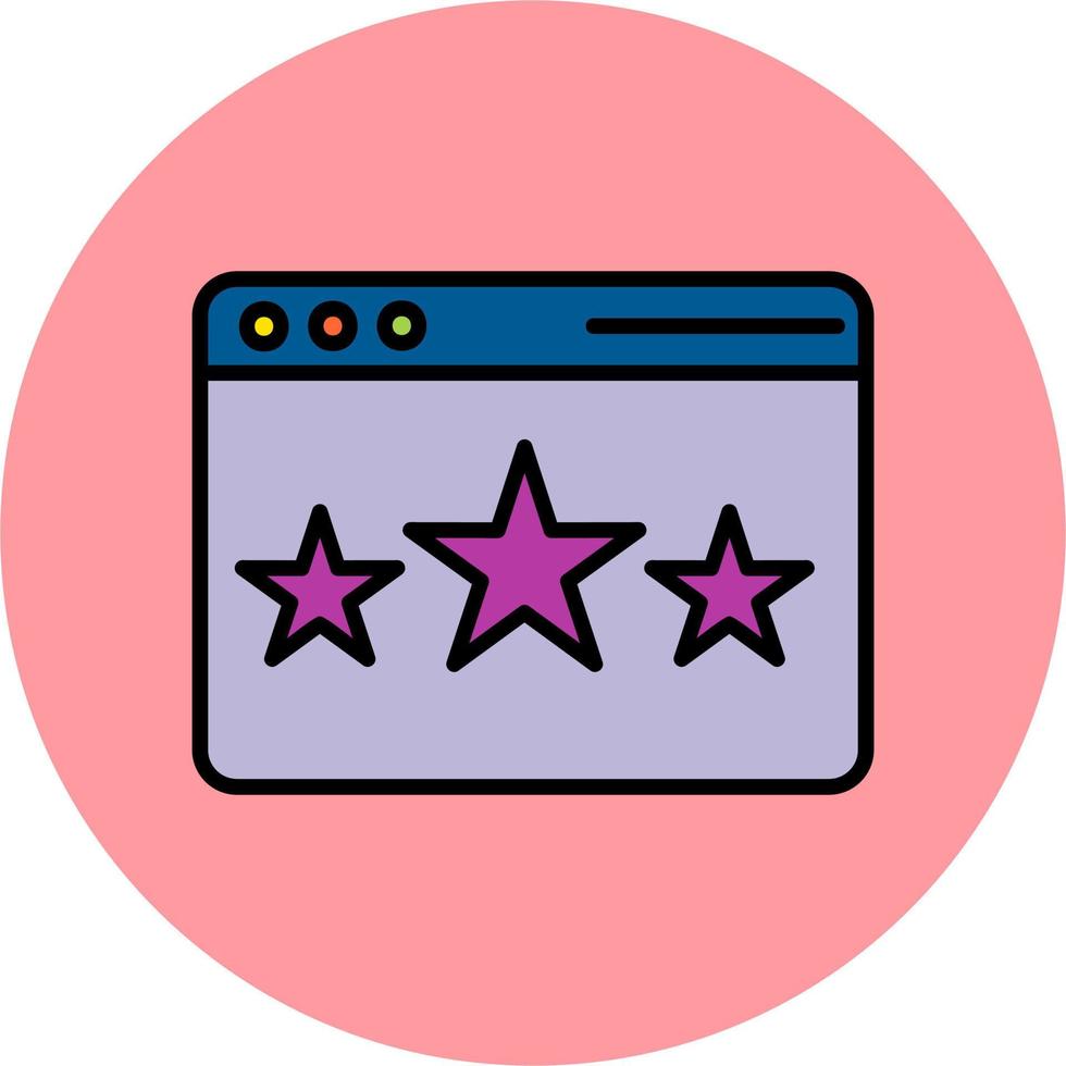 Web Page FeedBack Vector Icon