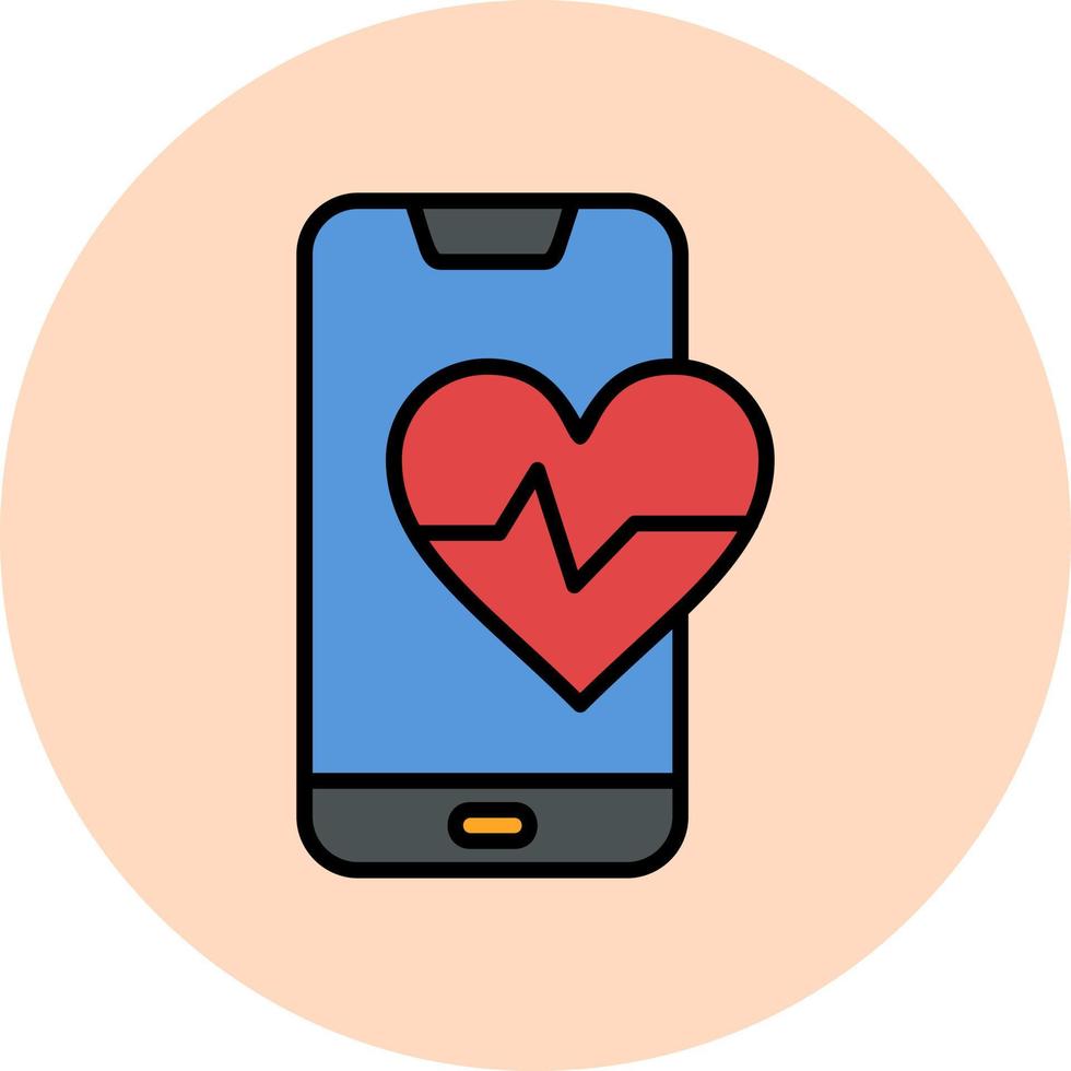 Heart Rate Vector Icon