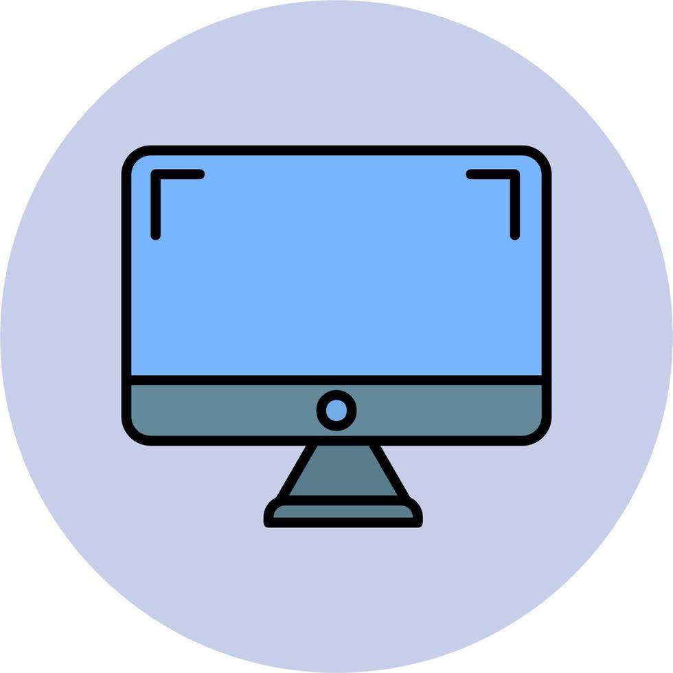 Monitor Vector Icon