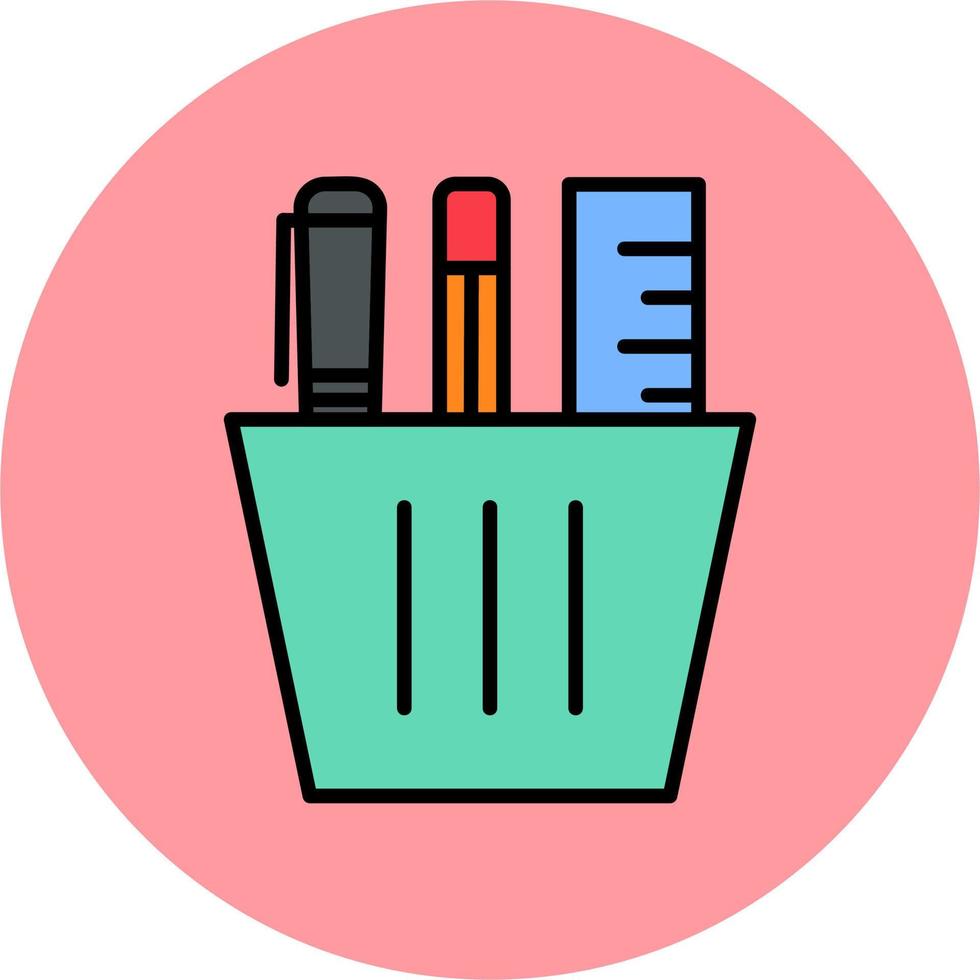 Stationery Vector Icon