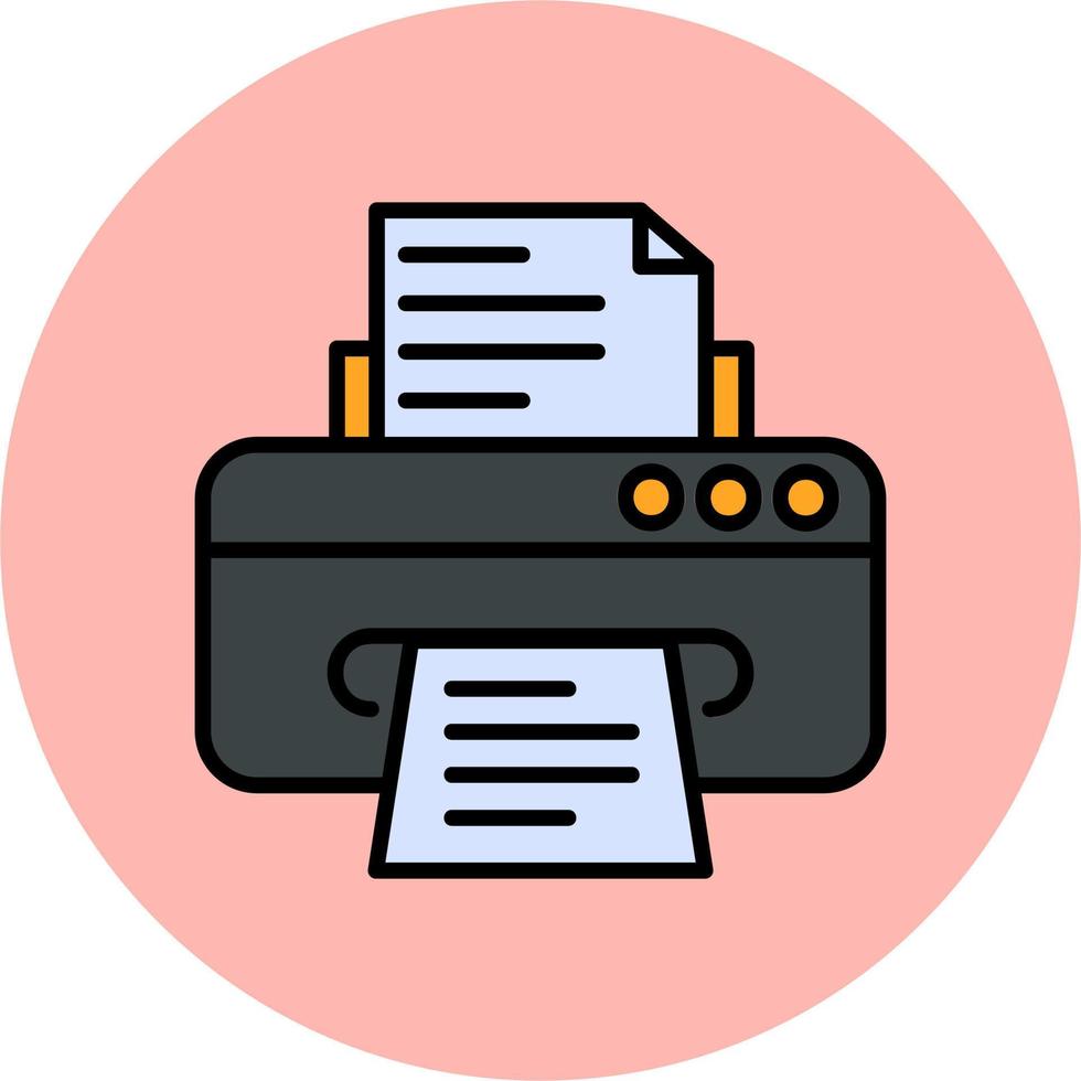 Printer Vector Icon