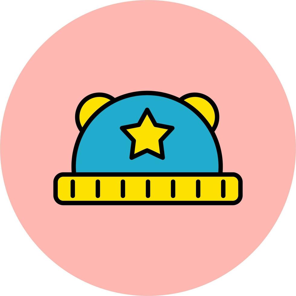 Baby Hat Vector Icon