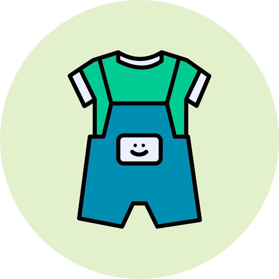 Dungarees Vector Icon