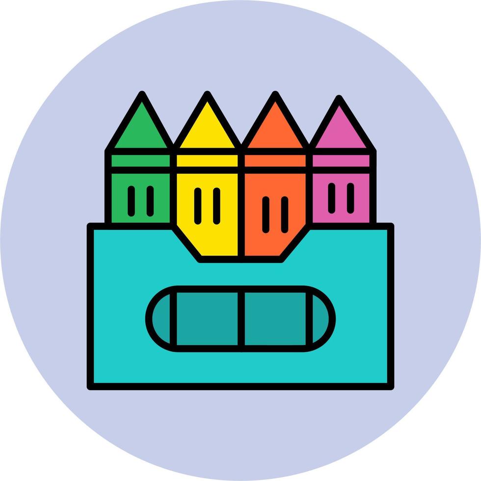 Crayon Vector Icon