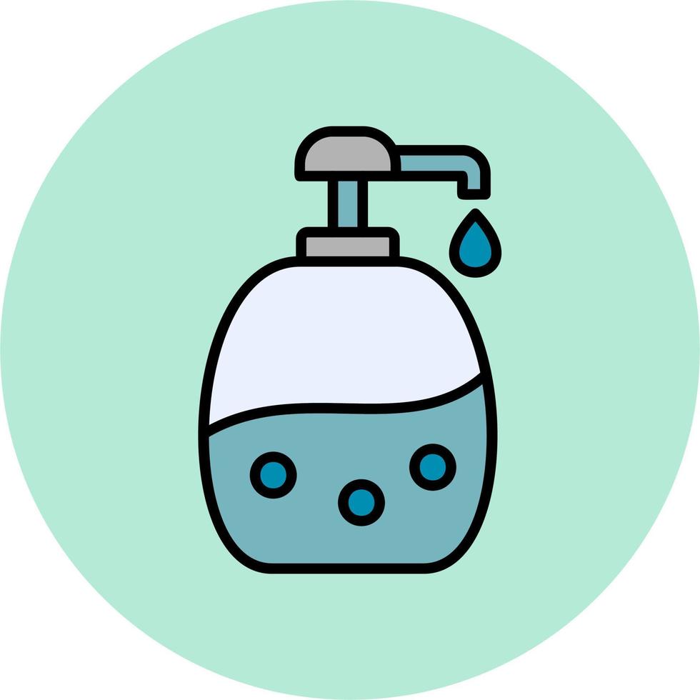 Baby Shampoo Vector Icon