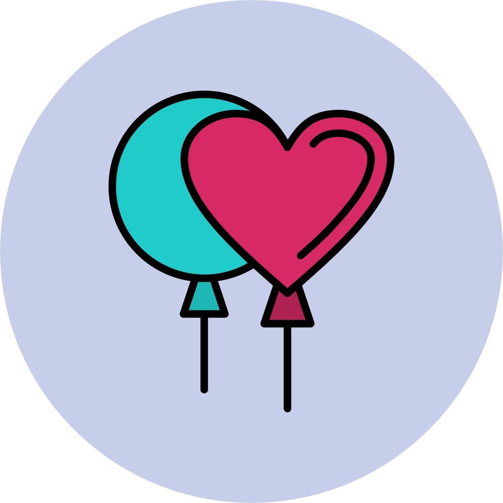 Balloons Vector Icon