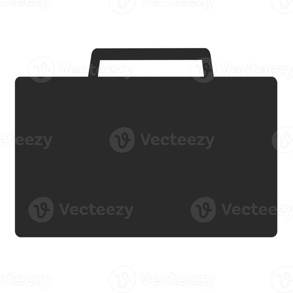 Aktentasche Symbol isoliert auf transparent Hintergrund png