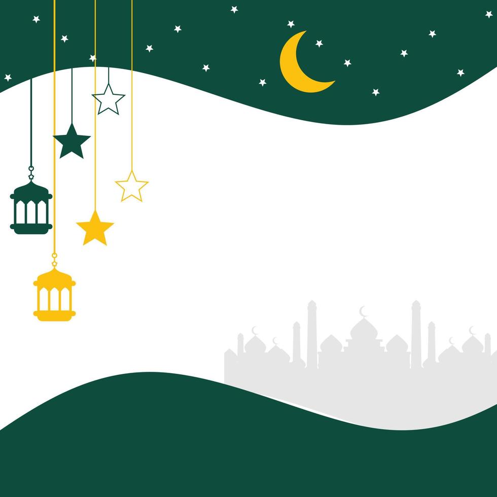 eid saludo tarjeta, Ramadán gráfico diseño vector ilustración antecedentes moderno plano elegante islámico, Perfecto para ninguna enviar modelo o bandera necesitar y otro gráfico relacionado bienes