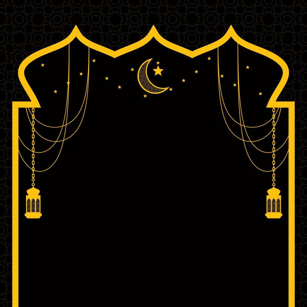 Eid greeting card, ramadan graphic design vector illustration background Modern Flat Elegant Islamic, perfect for any post template or banner need and other Graphic Related Assets