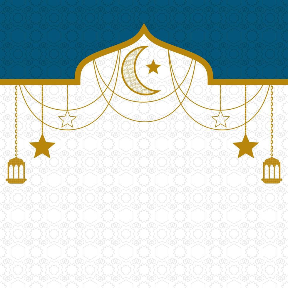 Eid greeting card, ramadan graphic design vector illustration background Modern Flat Elegant Islamic, perfect for any post template or banner need and other Graphic Related Assets