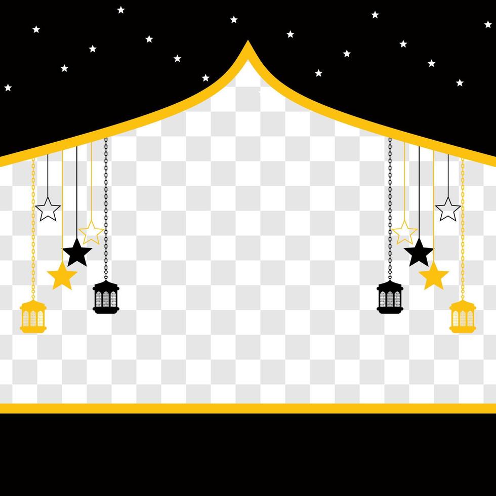 Eid greeting card, ramadan graphic design vector illustration background Modern Flat Elegant Islamic, perfect for any post template or banner need and other Graphic Related Assets