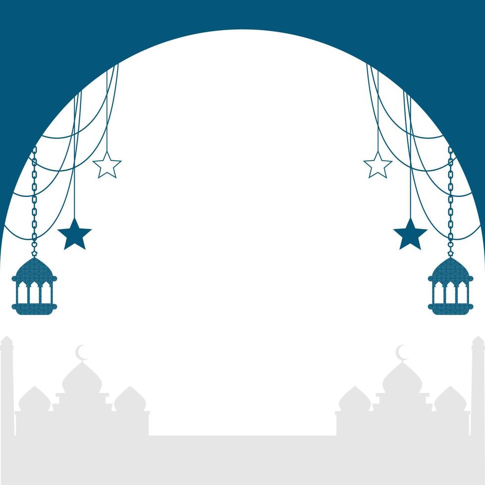 Eid greeting card, ramadan graphic design vector illustration background Modern Flat Elegant Islamic, perfect for any post template or banner need and other Graphic Related Assets