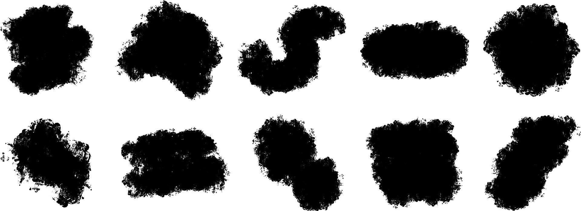 Abstract Pain Brush Splash vector