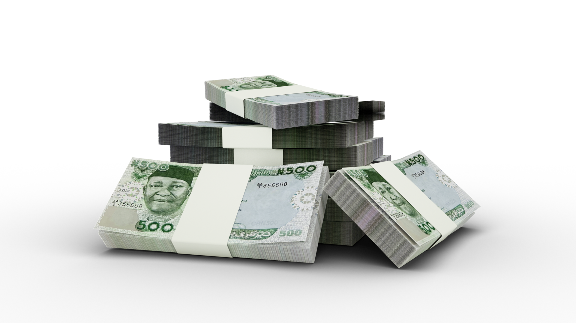 3D rendering of pile of abstract Nigerian e naira coins concept 23256916 PNG