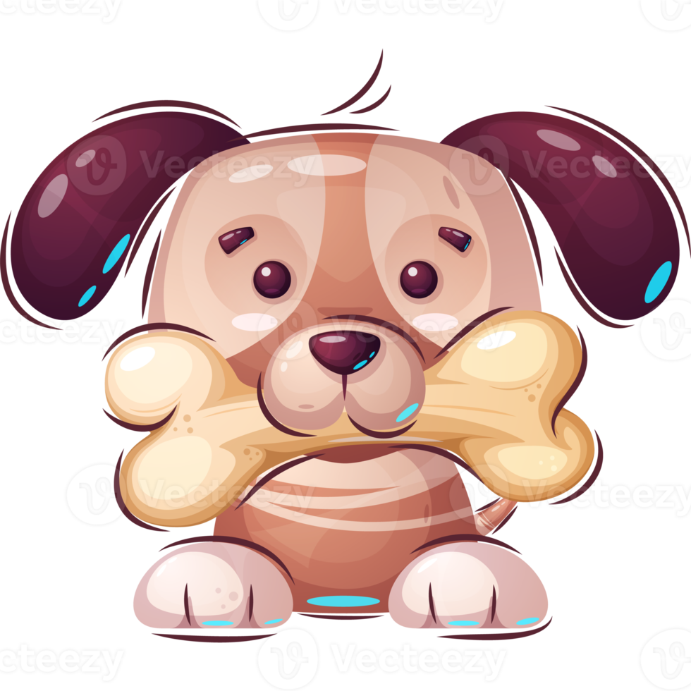 animal dibujos animados personaje perro png