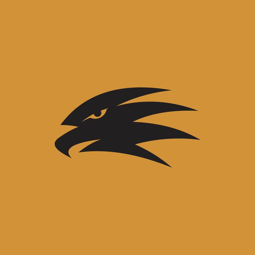 simple bird logo vector