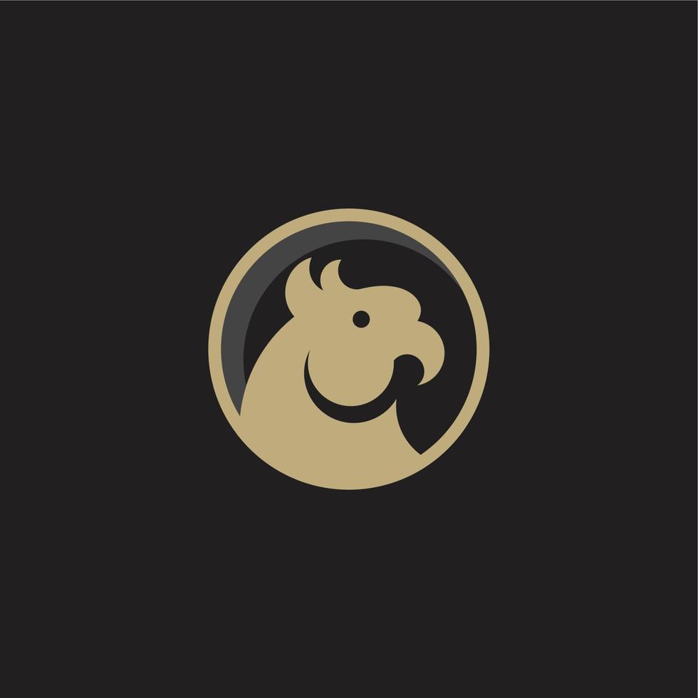 parrot simple logo vector