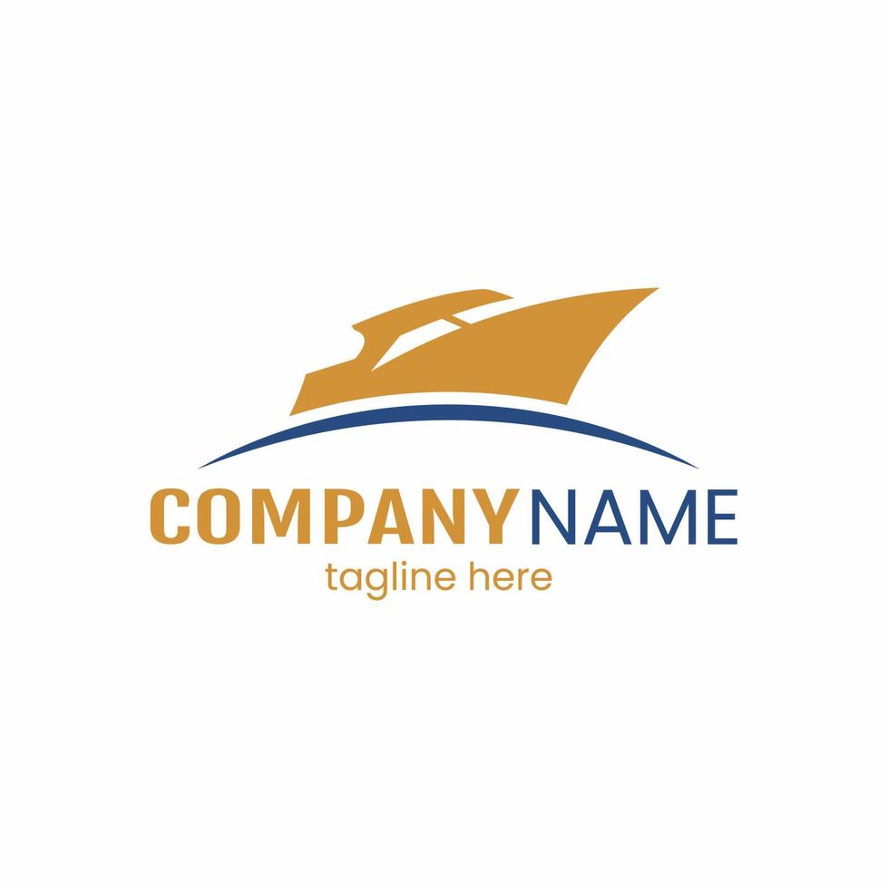 ship simple logo vector