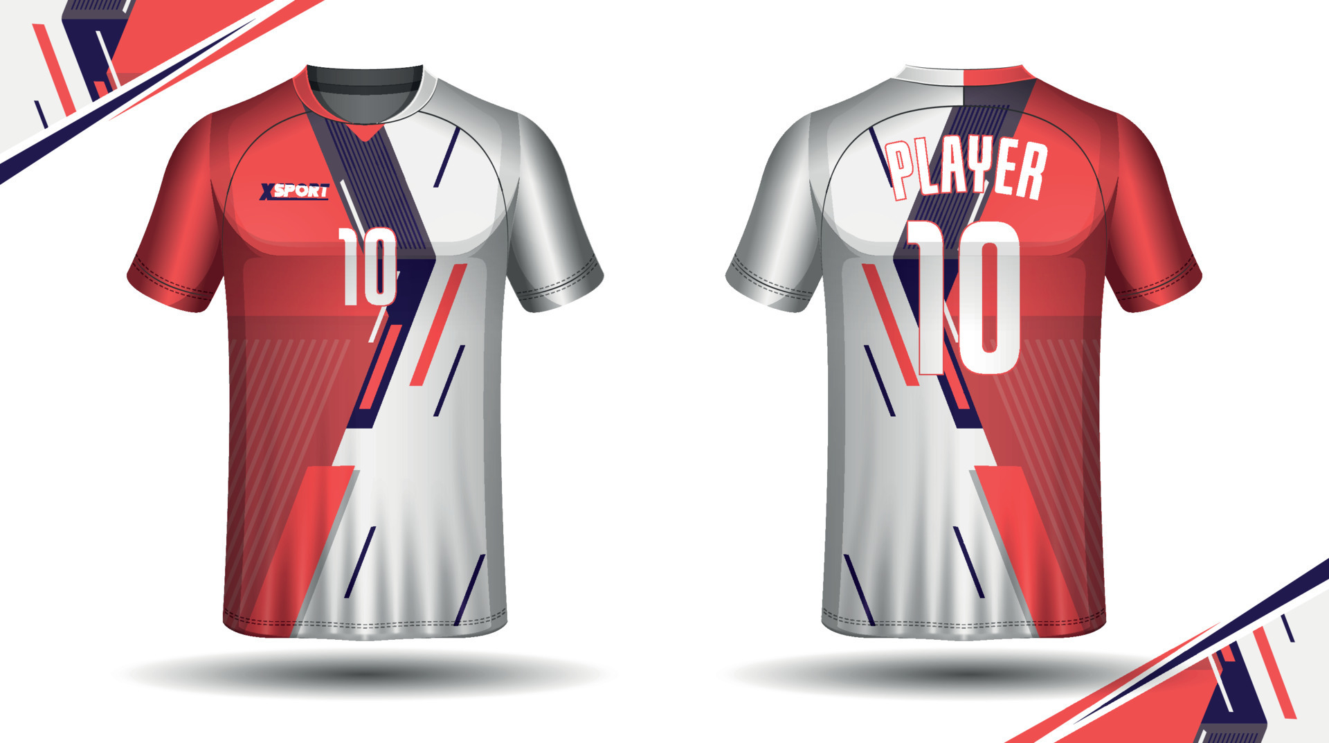 Premium Vector, Soccer jersey design for sublimation, sport t shirt design  in 2023