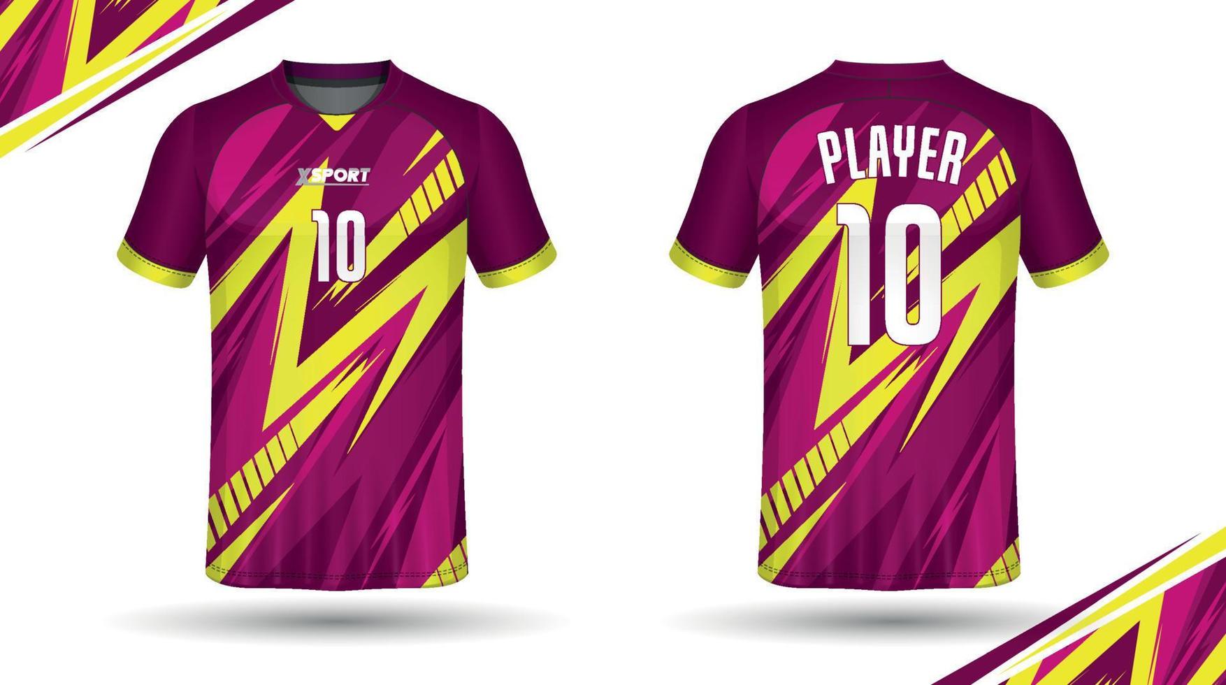 Soccer jersey design for sublimation, sport t shirt design 20390505 ...