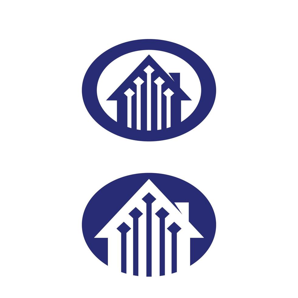 Building logo vector illustration design,Real Estate logo template, Logo symbol icon