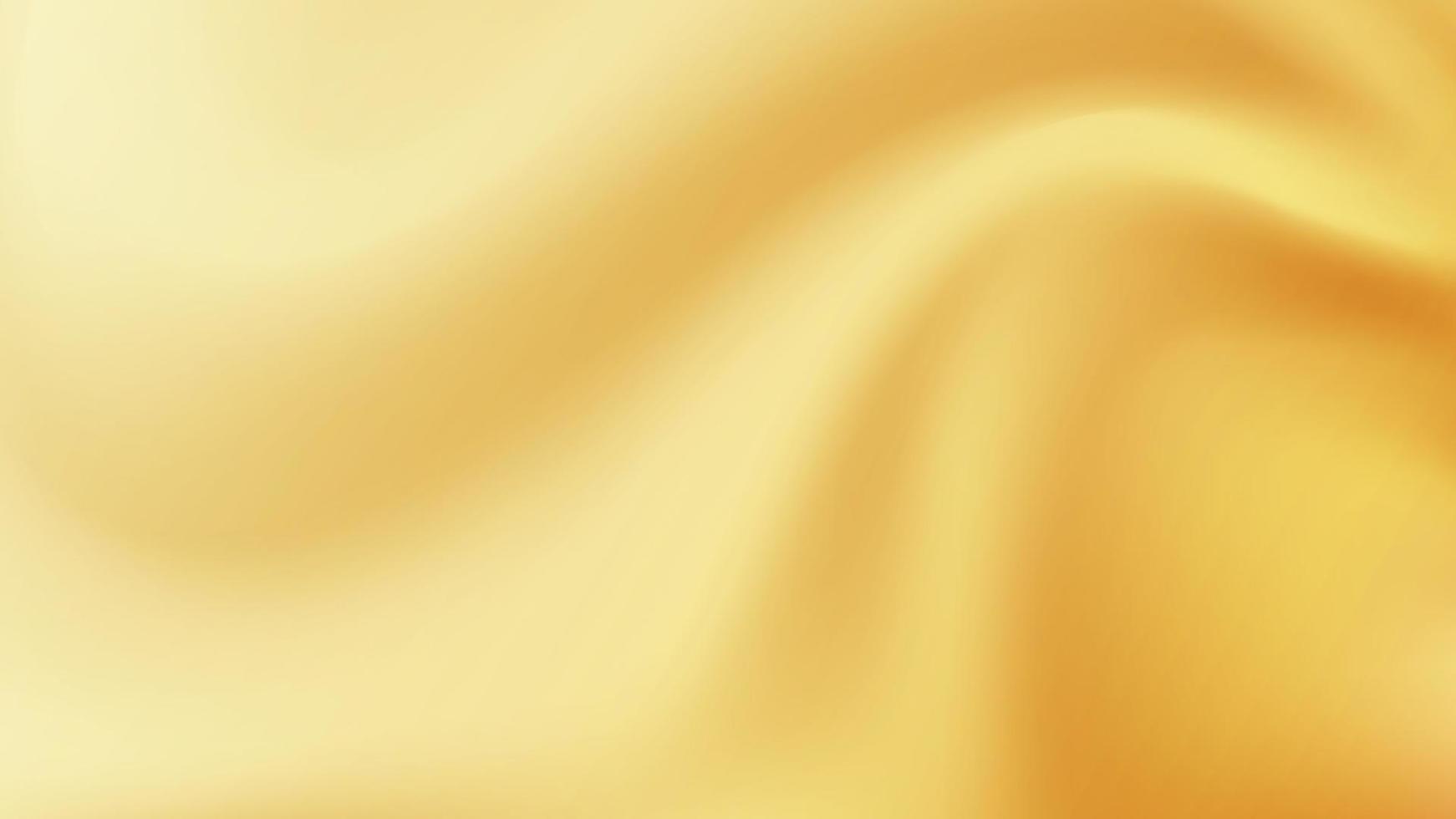 Abstract yellow and gold Gradient Mesh Background. vector