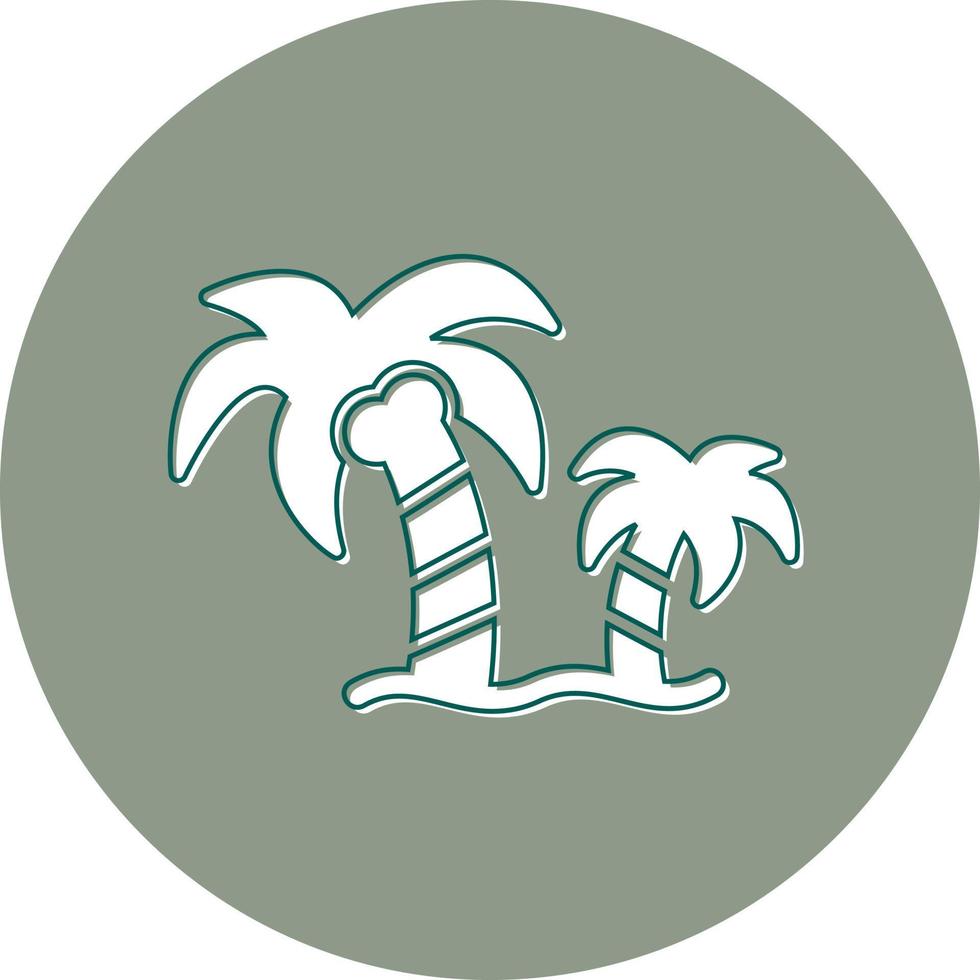 Palm Tree Vector Icon