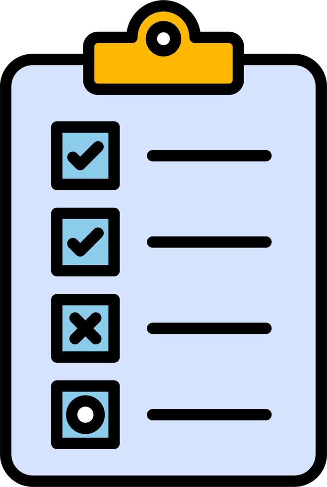 Clipboard Vector Icon
