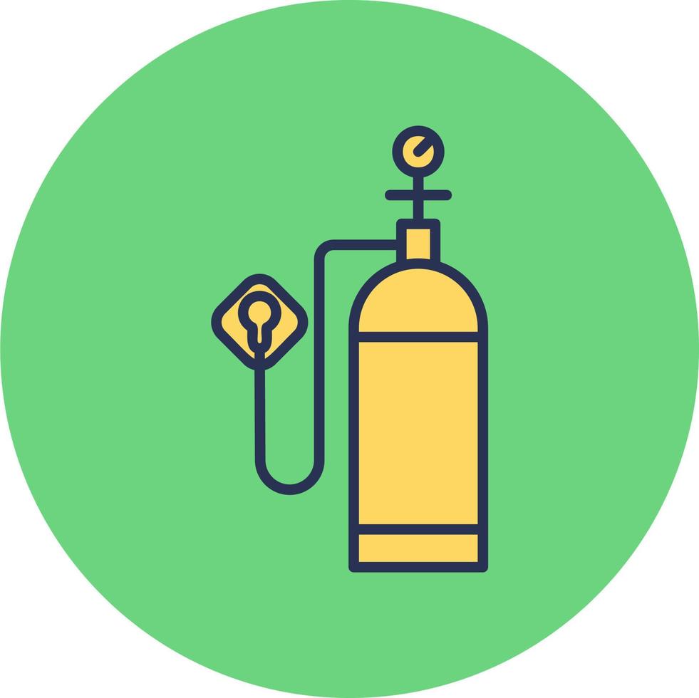 Oxygen Tank Vector Icon