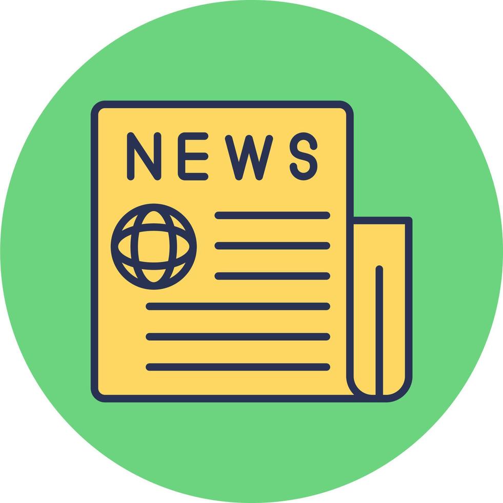 News Vector Icon 20391497 Vector Art at Vecteezy