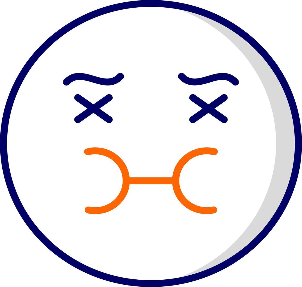 Gagging Vector Icon