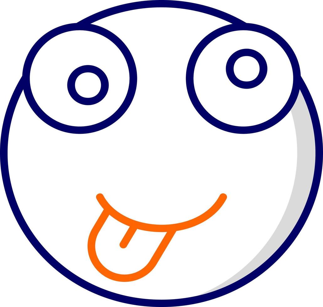 Crazy Vector Icon