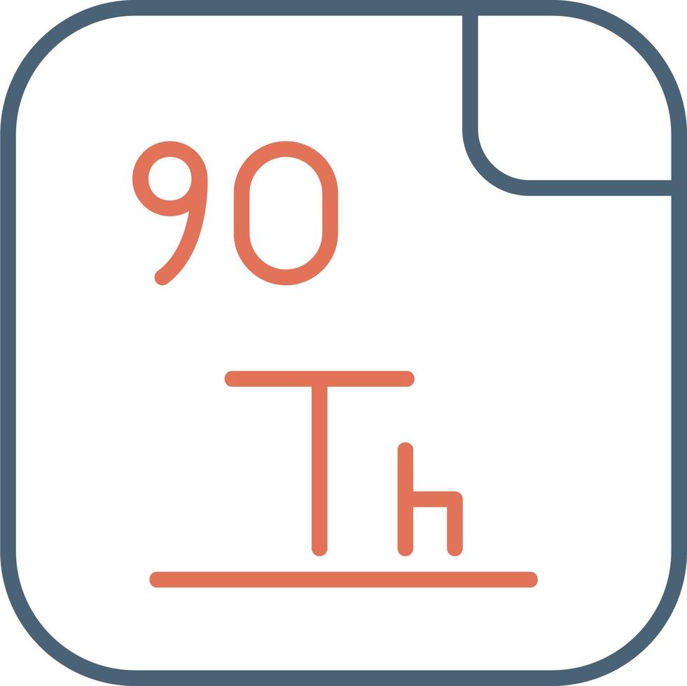 Thorium Vector Icon