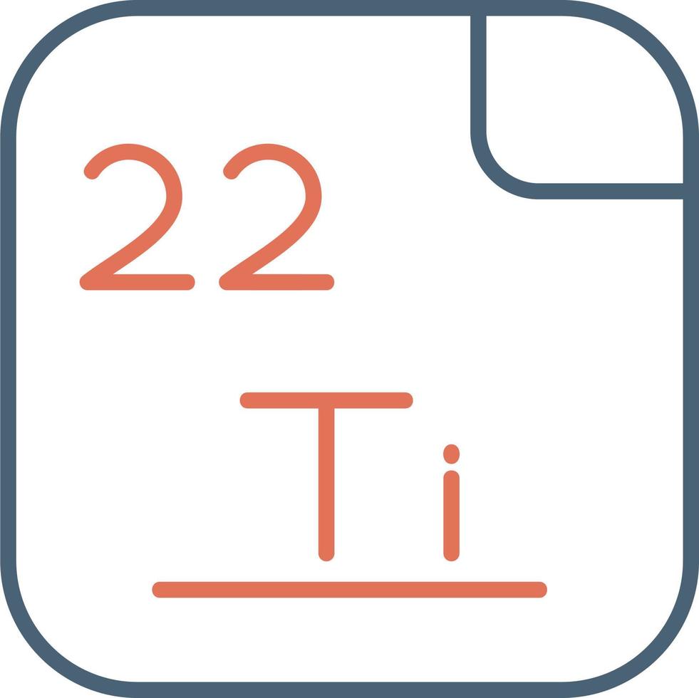 Titanium Vector Icon